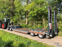 Low loader / Semi trailer  Twente Trailer Kuip Dieplader