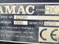 Potato harvester Amac AX 2 Aardappelrooier